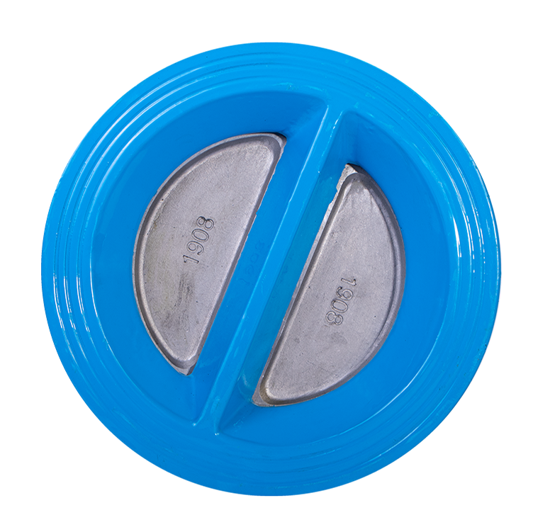 شیر خودکار چدنی دیسک استیل مدل دبل پلیت (Double Plate Check Valve) | بردیا صنعت